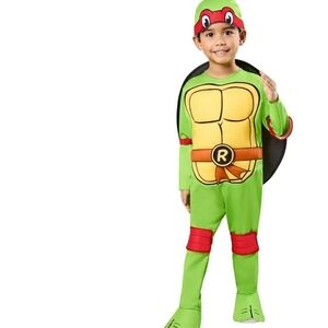Nickelodeon Green and Yellow Turtle Hero Costume